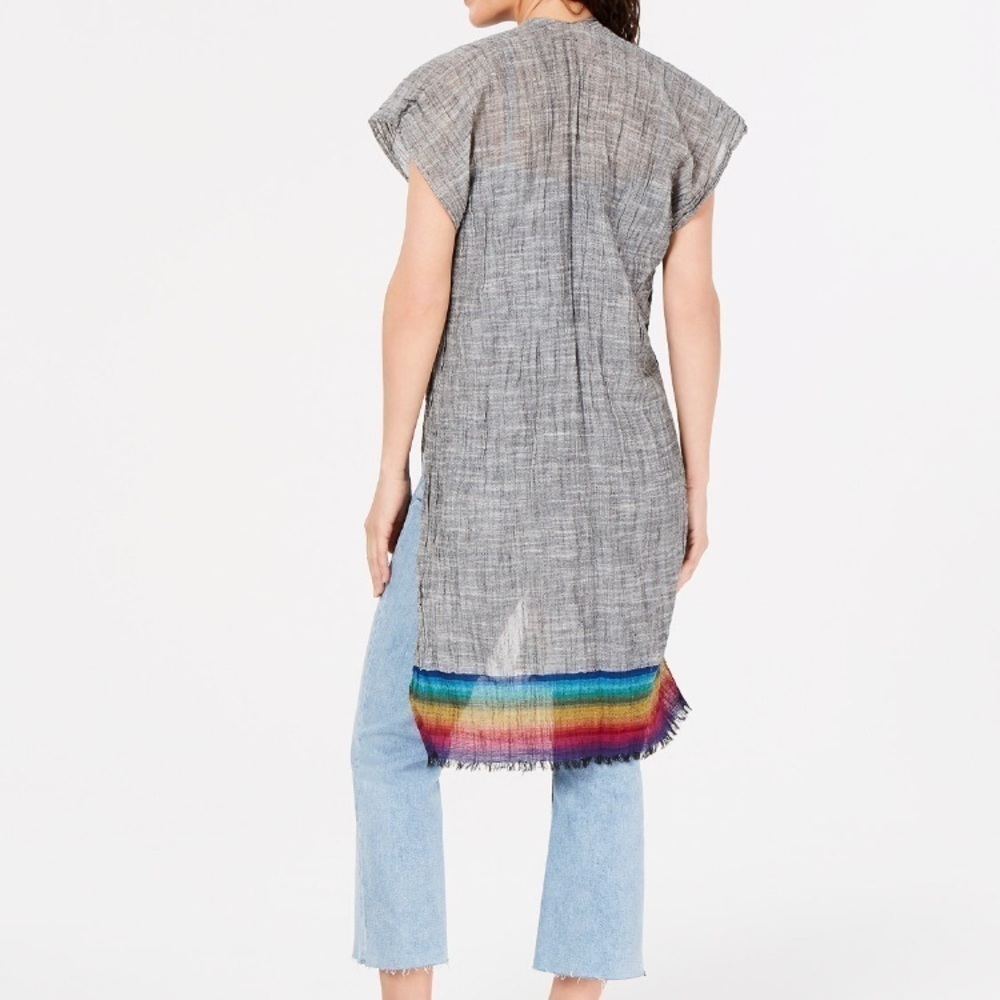 Steve Madden Boho Chic Sleeveless Vest Cardigan — NWT, Perfect for Layering! - Picture 5 of 9